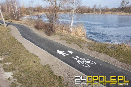 Nowa ścieżka rowerowa na mapie Opola. Malina zyskała na atrakcyjności