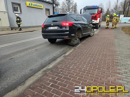 Kup: Nie ustąpiła pierwszeństwa i spowodowała stłuczkę