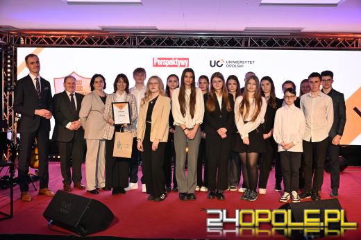 Gala Opolskich Perspektyw 2025. Najlepsze szkoły średnie w województwie nagrodzone