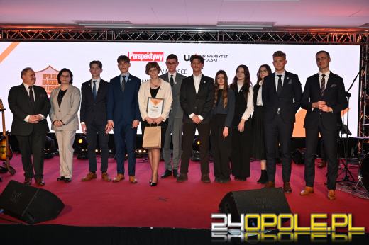 Gala Opolskich Perspektyw 2025. Najlepsze szkoły średnie w województwie nagrodzone