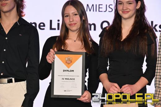 Gala Opolskich Perspektyw 2025. Najlepsze szkoły średnie w województwie nagrodzone