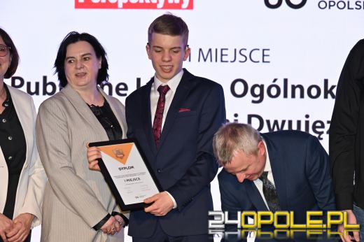 Gala Opolskich Perspektyw 2025. Najlepsze szkoły średnie w województwie nagrodzone