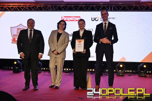 Gala Opolskich Perspektyw 2025. Najlepsze szkoły średnie w województwie nagrodzone