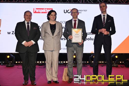 Gala Opolskich Perspektyw 2025. Najlepsze szkoły średnie w województwie nagrodzone