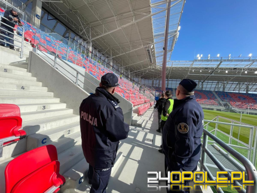 Policja przejęła Stadion Opolski. Ćwiczenia opolskich funkcjonariuszy (VIDEO)