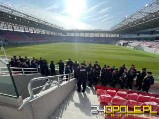 Policja przejęła Stadion Opolski. Ćwiczenia opolskich funkcjonariuszy (VIDEO)