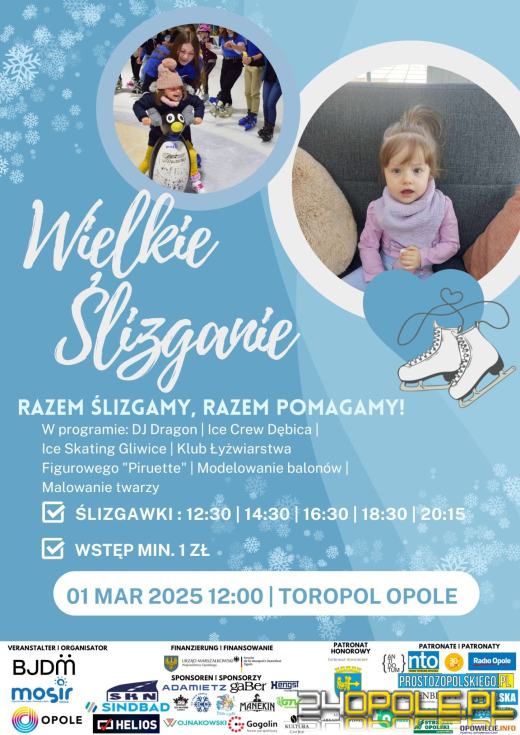 "Wielkie Ślizganie" na Toropolu - poślizgaj się i pomóż Amelii
