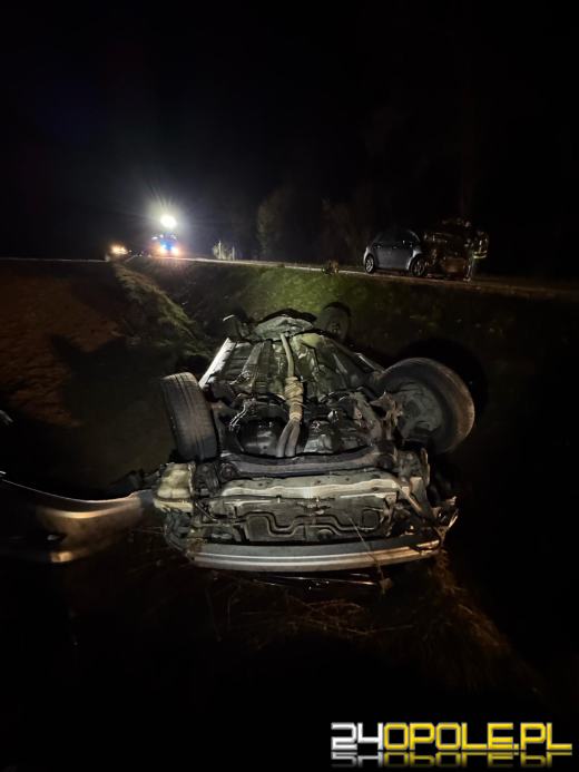 Śmiertelny wypadek na trasie Leśnica - Lichynia. Nie żyje 20-letni kierowca