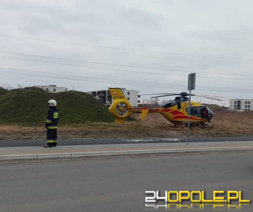 Wypadek na budowie w Opolu- Szczepanowicach. Pracownik spadł z wysokości