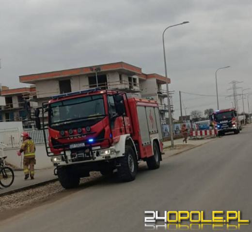 Wypadek na budowie w Opolu- Szczepanowicach. Pracownik spadł z wysokości