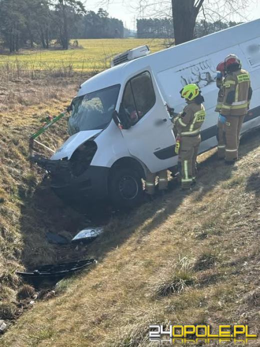 Wypadek na obwodnicy Malni i Choruli. Jedna osoba trafiła do szpitala