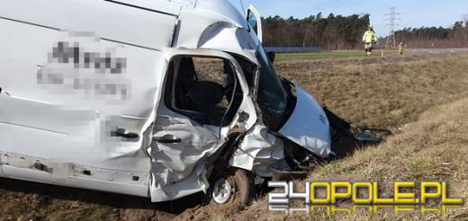 Wypadek na obwodnicy Malni i Choruli. Jedna osoba trafiła do szpitala