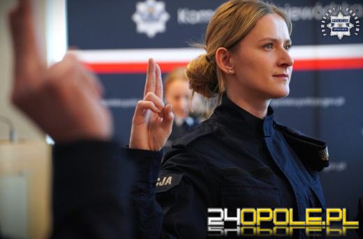 Służyć wiernie Narodowi..." - nowi policjanci ślubowali na sztandar