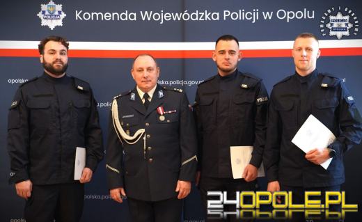 Służyć wiernie Narodowi..." - nowi policjanci ślubowali na sztandar