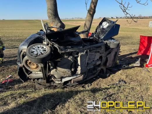 Tragiczny wypadek pod Nysą. Nie żyją cztery osoby (Aktualizacja)