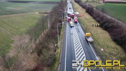 Zderzenie ciężarówki z dostawczakiem. Obwodnica zablokowana (AKTUALIZACJA)