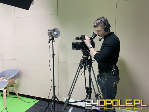 Kamera, akcja! Nowe studio telewizyjne na Uniwersytecie Opolskim oficjalnie otwarte