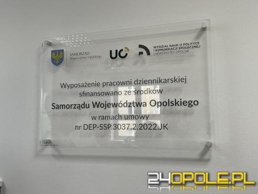 Kamera, akcja! Nowe studio telewizyjne na Uniwersytecie Opolskim oficjalnie otwarte