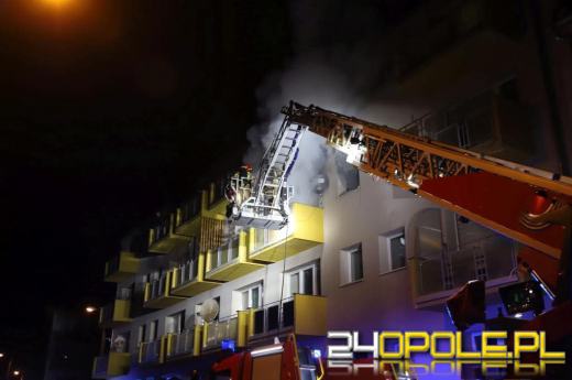 Tragiczny pożar w Opolu. Jedna osoba nie żyje