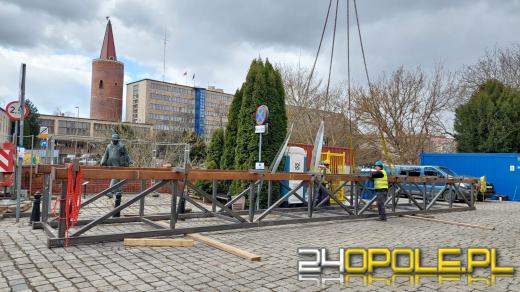 Remont Mostu Zamkowego w Opolu. Prace przebiegają zgodnie z planem