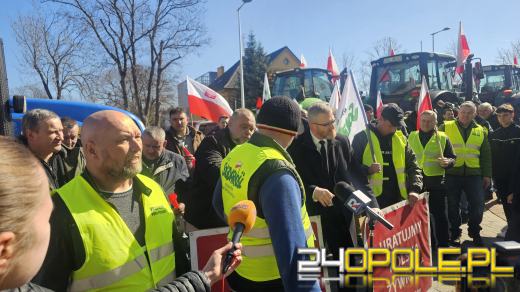 Rolnicy przejęli ulice Opola. Protest przeciwko działaniom KOWR