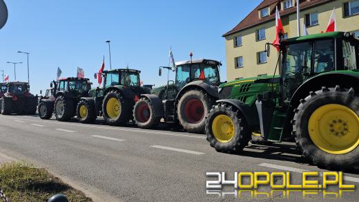 Rolnicy przejęli ulice Opola. Protest przeciwko działaniom KOWR