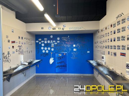 Kibice zdewastowali toalety na Itaka Arena