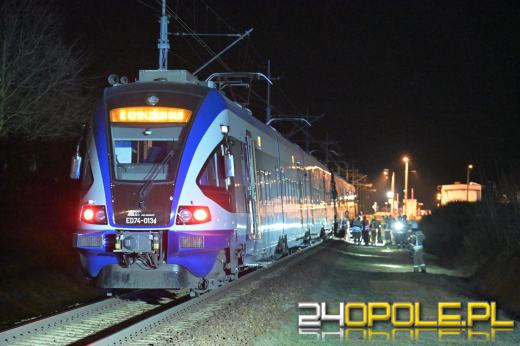 Tragiczne potrącenie na torach w Chrząstowicach. Ruch kolejowy wstrzymany