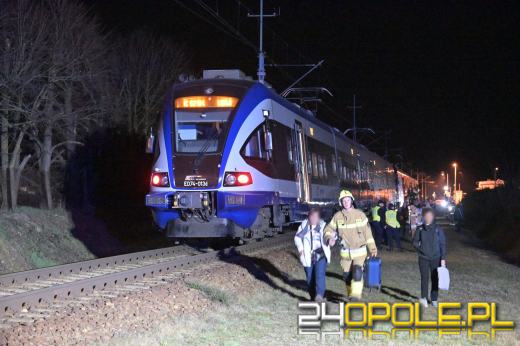 Tragiczne potrącenie na torach w Chrząstowicach. Ruch kolejowy wstrzymany