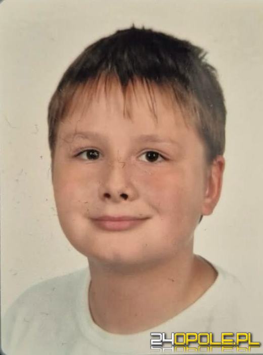 Aktualizacja: Policja poszukuje 12-letniego Jakuba Suligi z Wołczyna. Chłopiec się znalazł 