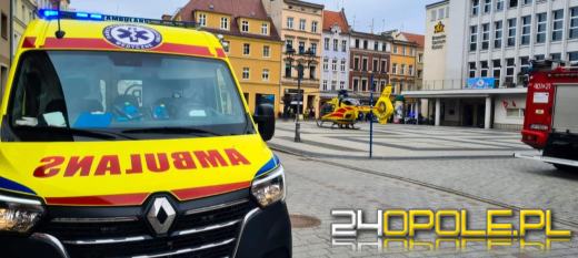 Śmigłowiec LPR lądował w centrum miasta. Szybka reakcja uratowała ludzkie życie