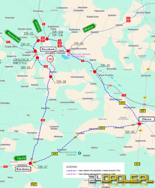 Zamknięcie mostu na obwodnicy Kluczborka. Kierowcy muszą liczyć się z objazdami