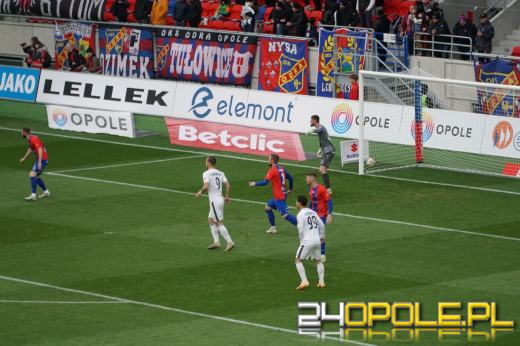 Odra przegrywa po wyrównanym spotkaniu. Strefa spadkowa za rogiem