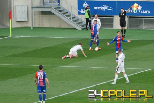 Odra przegrywa po wyrównanym spotkaniu. Strefa spadkowa za rogiem