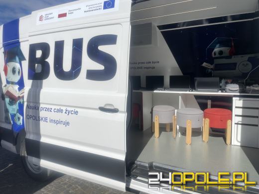 Edukacja na kółkach. Edubus wyrusza w trasę po Opolszczyźnie