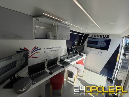 Edukacja na kółkach. Edubus wyrusza w trasę po Opolszczyźnie