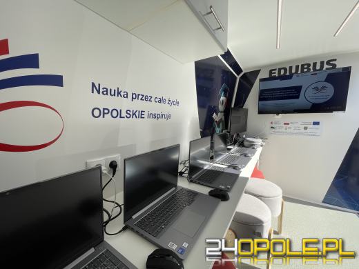 Edukacja na kółkach. Edubus wyrusza w trasę po Opolszczyźnie
