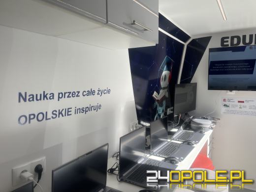 Edukacja na kółkach. Edubus wyrusza w trasę po Opolszczyźnie