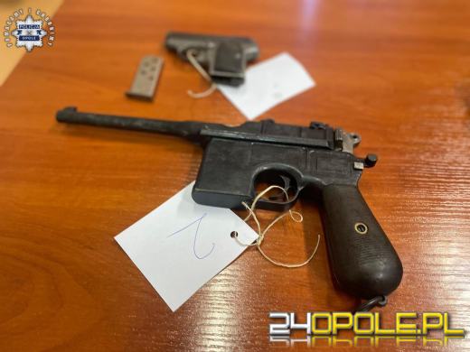 Nielegalnie posiadał broń z czasów II wojny światowej oraz amunicję