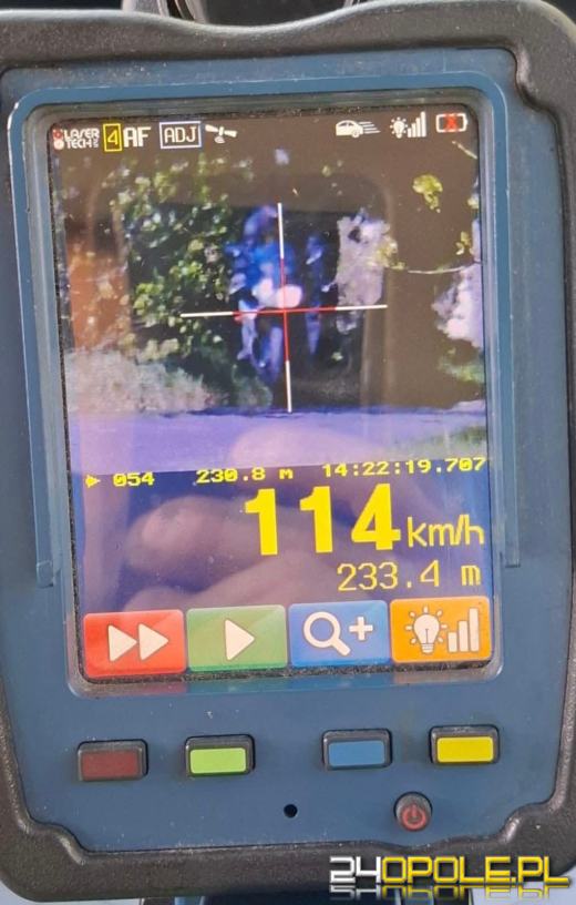 Dwóch kierowców straciło prawo jazdy w Namysłowie za znaczące przekroczenie prędkości