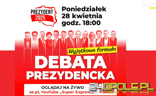 Debata prezydencka już dziś. A jak wygląda obecnie sondaż?