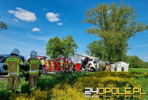 Śmiertelny wypadek na DK40. Droga zablokowana AKTUALIZACJA 