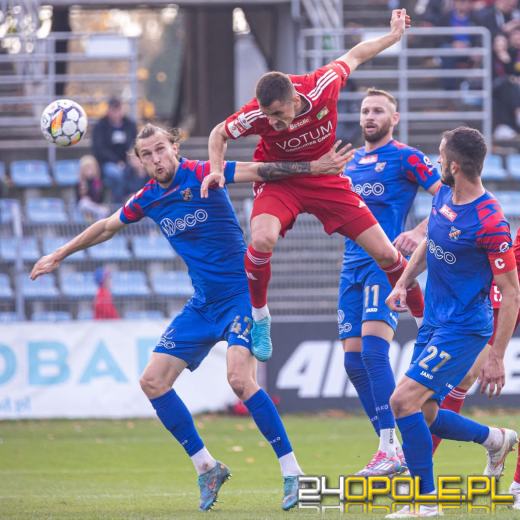 Odra Opole po emocjonującym starciu przegrywa z ekipą z Legnicy