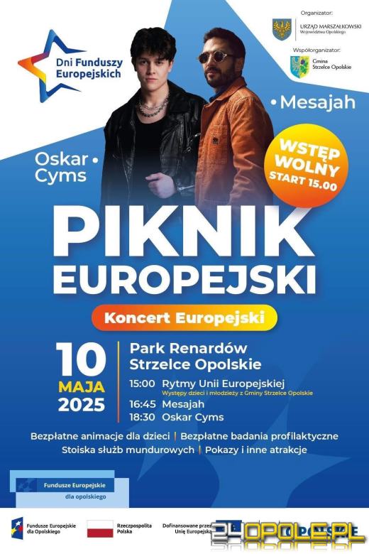 Muzyka, rodzina i europejska radość! Strzelce Opolskie zapraszają do wspólnej zabawy