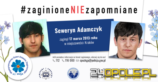 zaginioneNIEzapomniane - Policja nadał szuka Seweryna