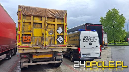 Wyciek substancji niebezpiecznej na autostradzie A4, interweniowały służby