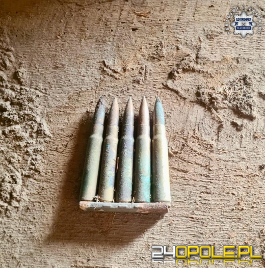 Podczas porządków poddasza odnalazł granat i amunicję z II Wojny Światowej