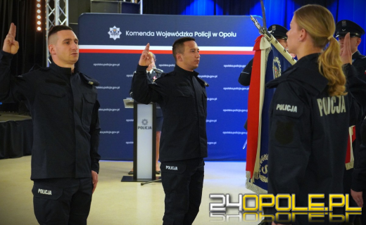 Medale, odznaczenia i nowi adepci. Opolska Policja w świetnej kondycji