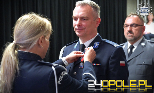 Medale, odznaczenia i nowi adepci. Opolska Policja w świetnej kondycji