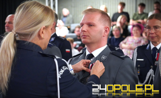 Medale, odznaczenia i nowi adepci. Opolska Policja w świetnej kondycji